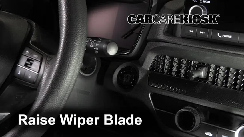 2023 Honda CR-V LX 1.5L 4 Cyl. Turbo Escobillas de limpiaparabrisas delantero